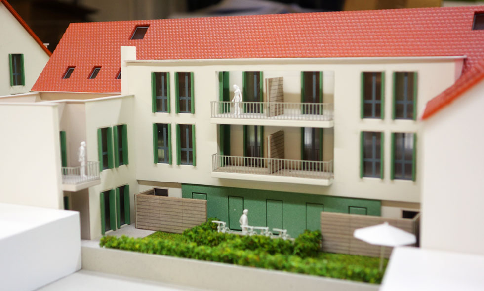 Wohnbebauung in Frankfurt