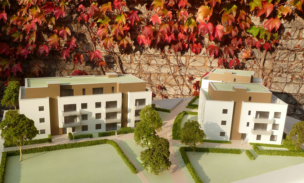 Wohnbebauung in Luxembourg