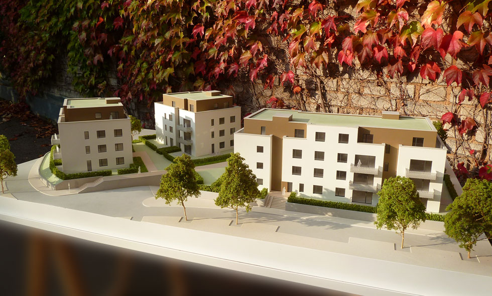 Wohnbebauung in Luxembourg