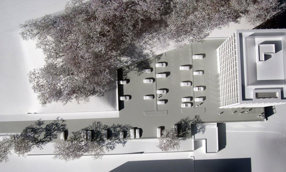 Universitätsgebäude in Saarbrücken